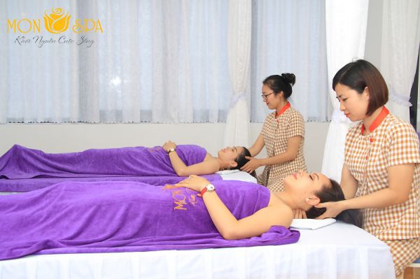 voucher tặng 3 buổi xông hơi + 1 buổi massage