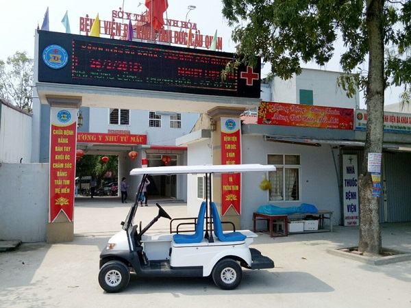 Xe ô tô điện và vai trò quan trọng trong công tác khám chữa bệnh