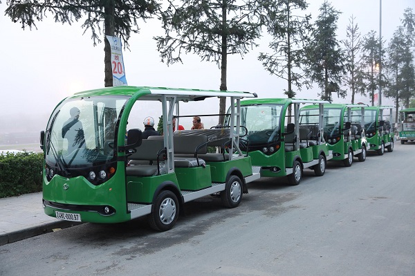 Vì sao xe điện Việt Nam VN.CAR 08ACi10 được ưa chuộng tại khu du lịch