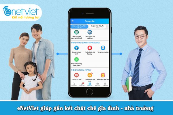 eNetViet là ứng dụng duy nhất cho phép tích hợp Hệ thống Cơ sở dữ liệu (CSDL) ngành về giáo dục Mầm non, giáo dục Phổ thông và GDTX