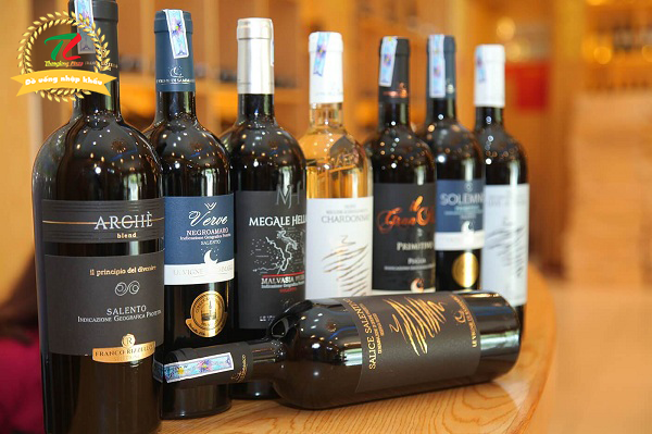 rượu vang Ý nhập khẩu