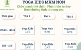  Học viện Yoga Kids GYS liên tục tuyển sinh lớp Yoga Kids Online và Offline chuyên nghiệp  nhất Việt Nam
