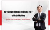 Công ty Luật My Way và dịch vụ tư vấn luật đất đai miễn phí