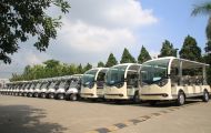 22 xe điện Tùng Lâm được bàn giao cho Công ty TNHH KN Cam Ranh - Khánh Hòa