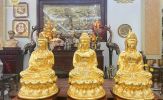 Tam Thánh Phật là ai? Ý nghĩa của bộ tượng Tây Phương Tam Thánh