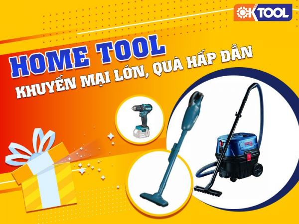 Các sản phẩm máy công cụ home tools cũng nằm trong ưu đãi lần này 