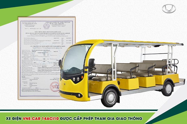 Đa dạng lựa chọn xe điện du lịch của công ty Tùng Lâm