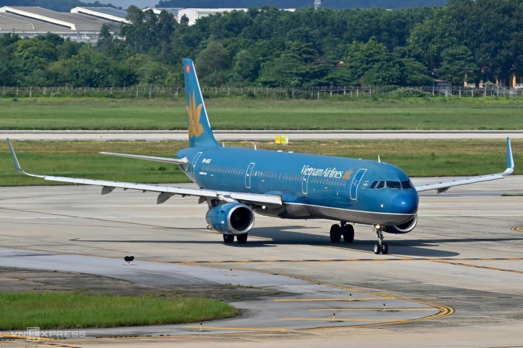 Một tàu bay A321 của Vietnam Airlines. Ảnh: Giang Huy