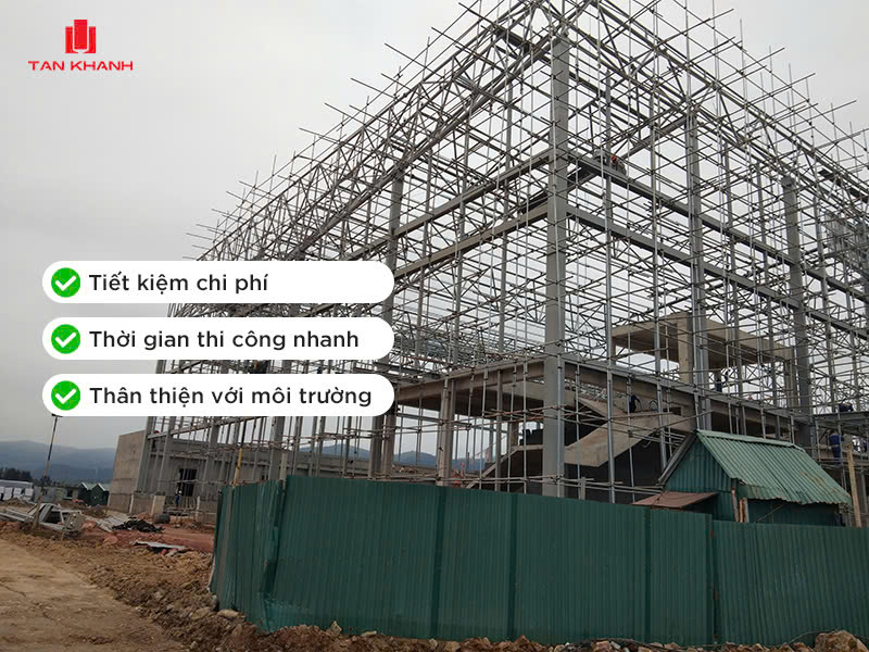 Tân Khánh Steel - Hơn 20 năm kinh nghiệm tư vấn, thi công nhà thép tiền chế