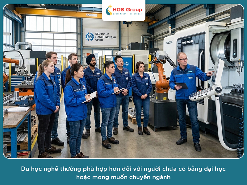 Chuyển đổi bằng Đức hay du học nghề: Đâu là lựa chọn phù hợp?