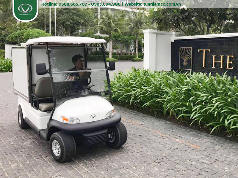 Những lợi ích của việc đầu tư xe điện chở hàng ở các khu resort