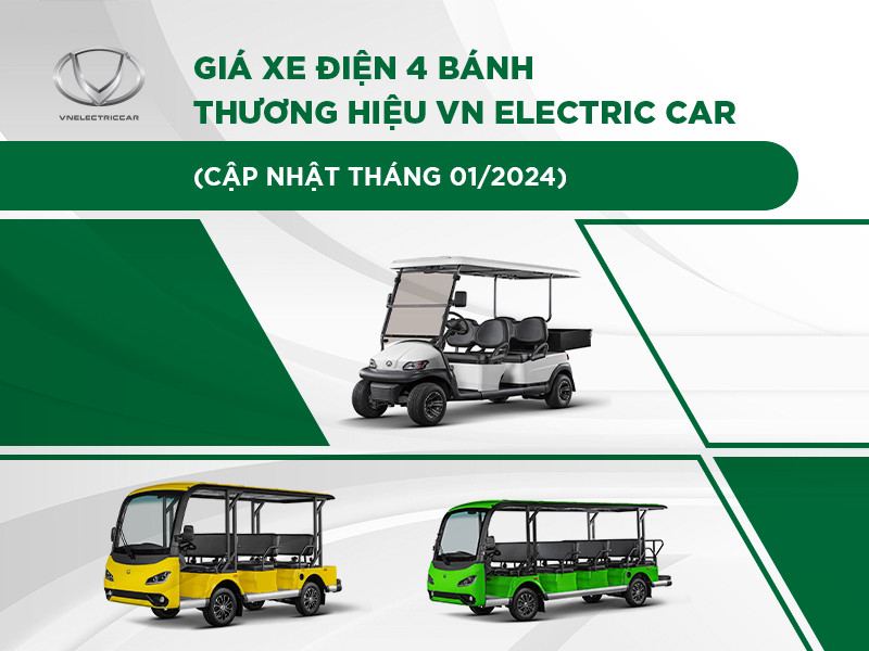 Cập nhật giá xe điện 4 bánh thương hiệu Việt trên thị trường