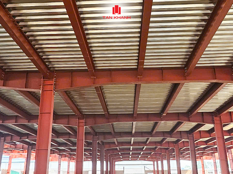 Kết cấu nhà khung thép: Giải pháp xây dựng linh hoạt cho công trình hiện đại