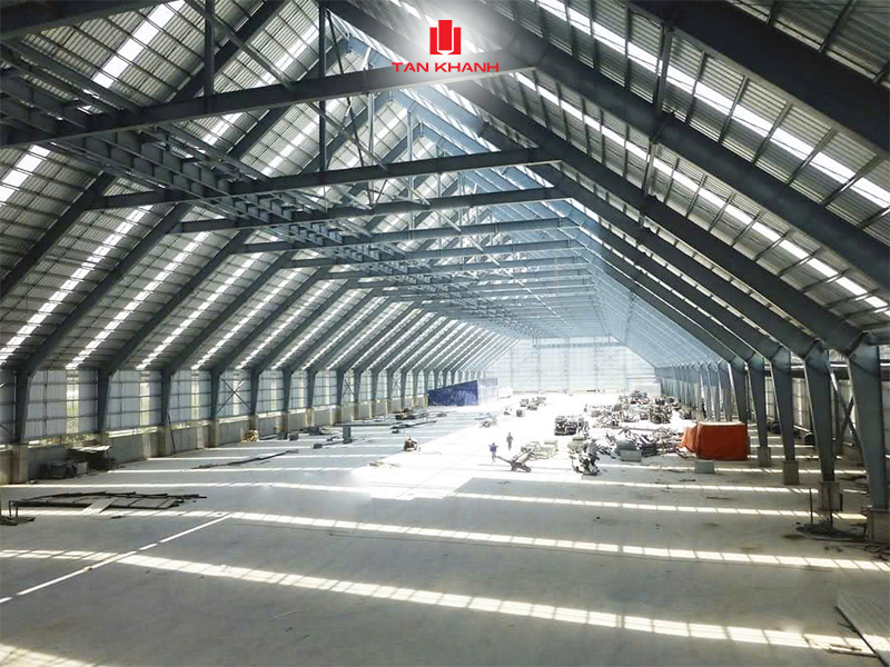 Kết cấu nhà khung thép: Giải pháp xây dựng linh hoạt cho công trình hiện đại