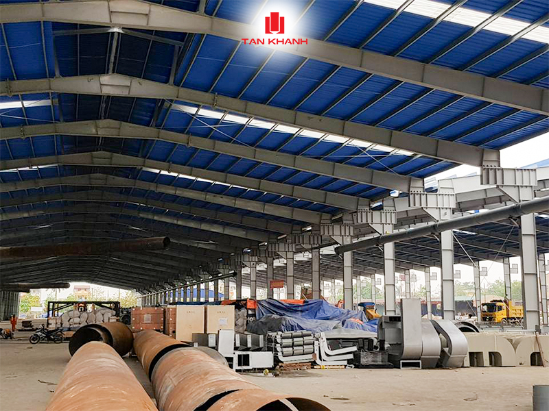 Kết cấu thép trong công trình công nghiệp hiện đại: Nền tảng cho hiệu quả vận hành và phát triển bền vững