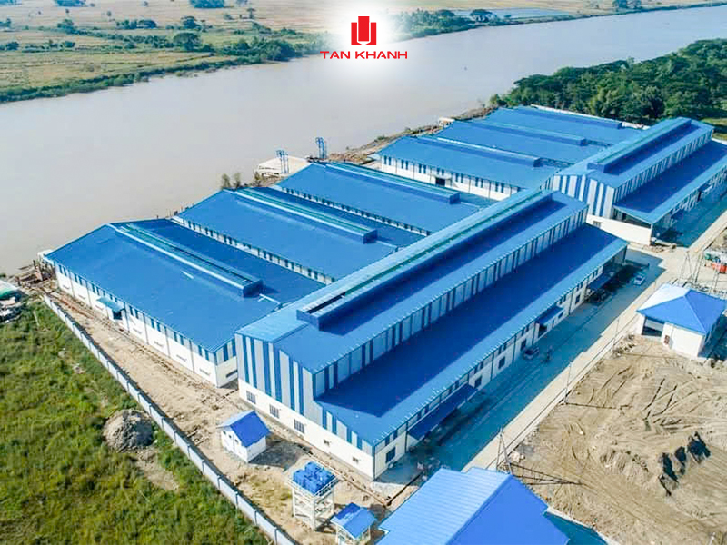 Kết cấu thép trong công trình công nghiệp hiện đại: Nền tảng cho hiệu quả vận hành và phát triển bền vững