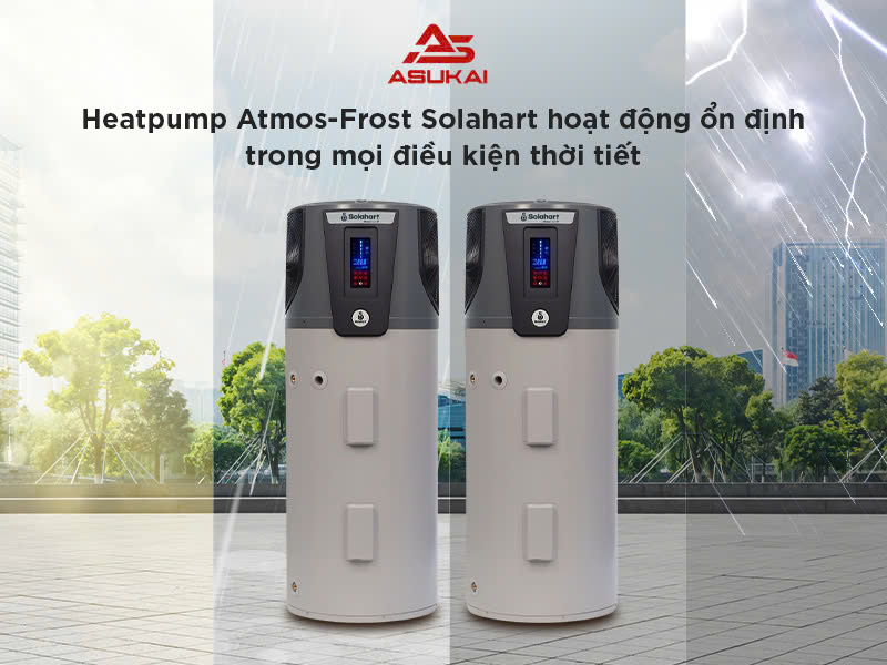 Heatpump Atmos-Frost Solahart: Công nghệ nước nóng thông minh đẳng cấp nhất