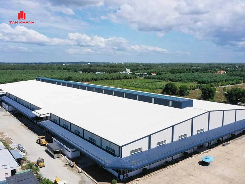 Nhà kho thép tiền chế - Lựa chọn tối ưu cho nhu cầu lưu trữ và mở rộng của doanh nghiệp