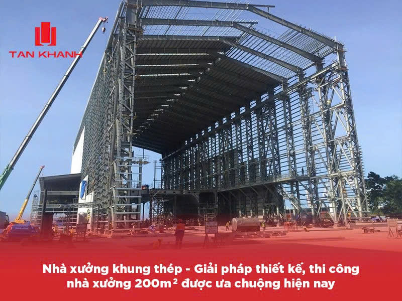 thiết kế nhà xưởng 200m2